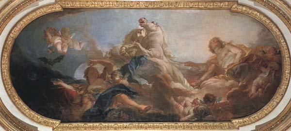 Francois Boucher Apollo in his Chariot France oil painting art